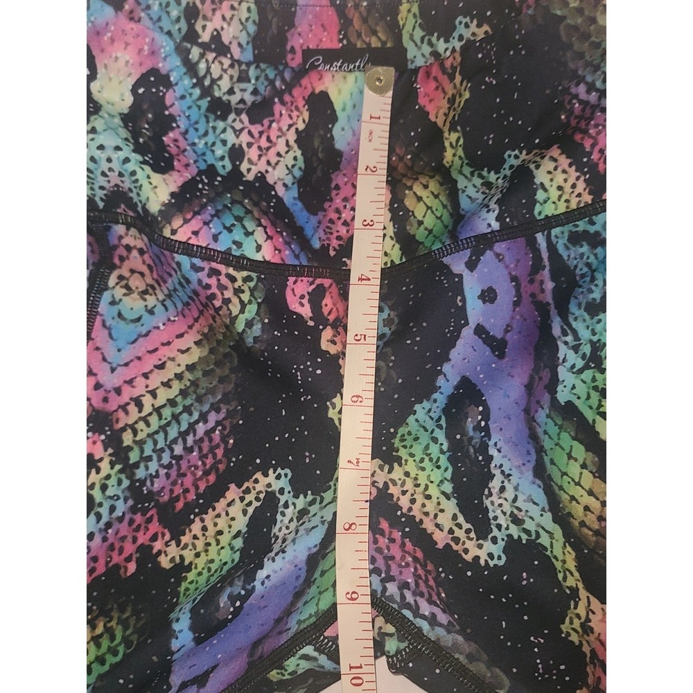 Constantly Varied Gear CVG Rainbow Snakeskin Leggings Pockets XS Squat Proof - Picture 6 of 16